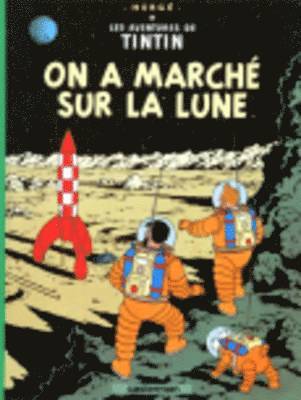 Herge - On a marche sur la Lune, Inbunden
