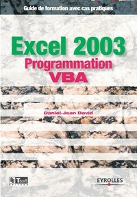bokomslag Excel 2003 Programmation VBA