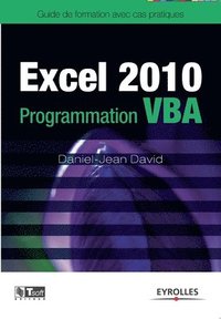 bokomslag Excel 2010 Programmation VBA