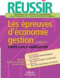 bokomslag Réussir les épreuves d'économie gestion