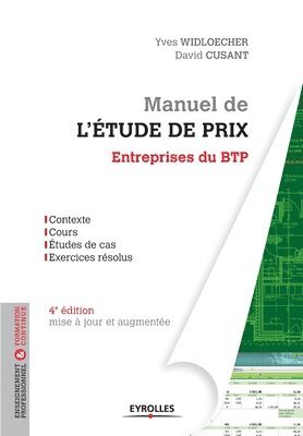 bokomslag Manuel de l'tude de prix - Entreprises du BTP