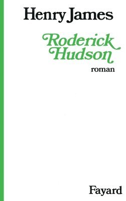 bokomslag Roderick Hudson