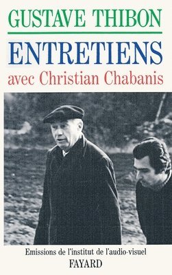 Entretiens avec Christian Chabanis 1