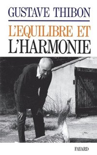 bokomslag L'Equilibre et l'harmonie