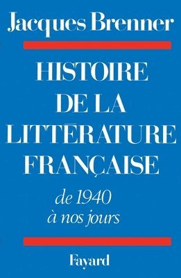 bokomslag Histoire de la littérature française