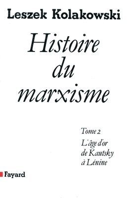 bokomslag Histoire du marxisme