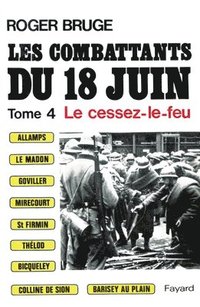 bokomslag Les Combattants du 18 juin