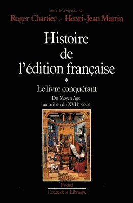 bokomslag Histoire de l'édition française