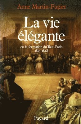 bokomslag La Vie élégante