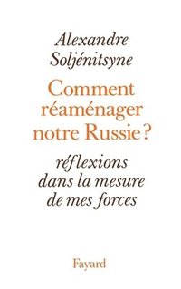 bokomslag Comment réaménager notre Russie