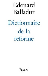 bokomslag Dictionnaire de la réforme