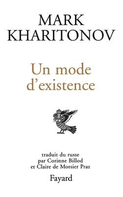 Kharitonov-M - Un mode d'existence, Häftad