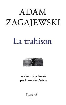 La Trahison 1