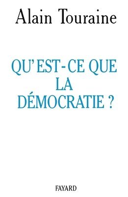 Qu'est-ce que la démocratie ? 1