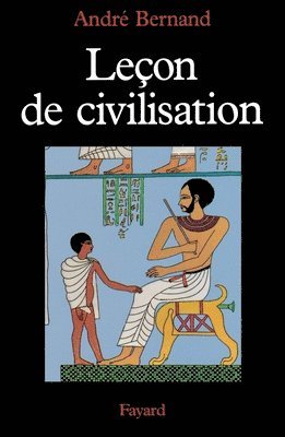 bokomslag Leçon de civilisation