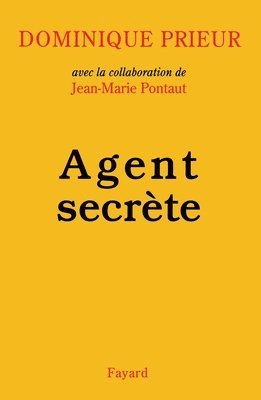 bokomslag Agent secrète