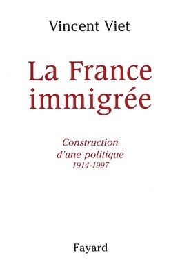 bokomslag France Immigre