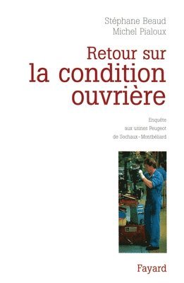 bokomslag Retour sur la condition ouvrière