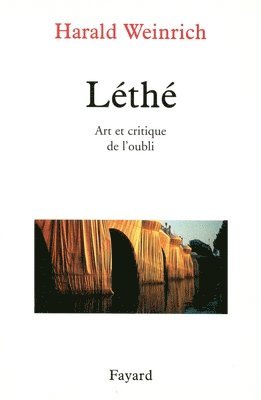 bokomslag Léthé Art et critique de l'oubli