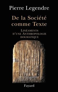 bokomslag De la Société comme Texte