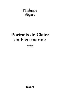 Portraits de Claire en bleu marine 1