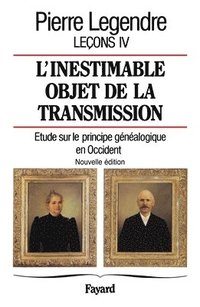 bokomslag L'inestimable objet de transmission