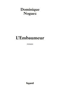 bokomslag L'Embaumeur