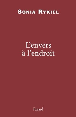 bokomslag L'envers à l'endroit