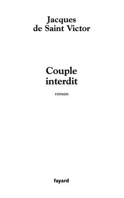 bokomslag Couple interdit