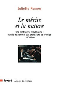 bokomslag Le mérite et la nature