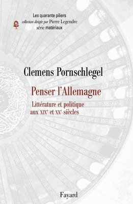 bokomslag Penser l'Allemagne. Littérature et politique aux XIXe et XXe siècles