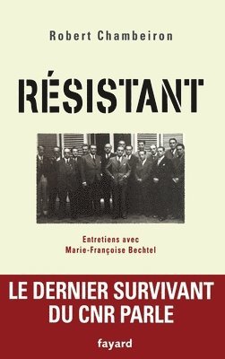 bokomslag Resistant Entretiens Avec Francoise Bechtel