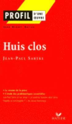 Jean-Paul Sartre, Jean-Benoit Hutier - Profil d'une oeuvre, Häftad