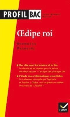 Sophocle, Pier Paolo Pasolini, Jean-Benoit Hutier - Profil d'une oeuvre, Häftad