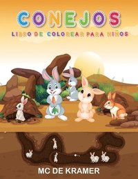 bokomslag Conejos Libro de colorear para ninos