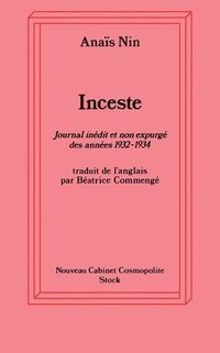 bokomslag Inceste