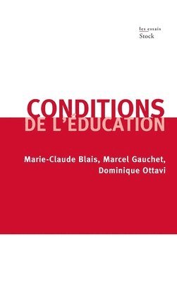 Conditions de l'Education 1