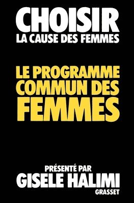 bokomslag Le programme commun des femmes