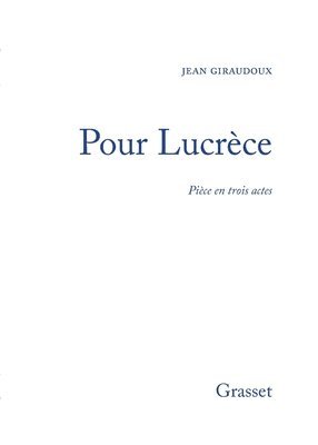 bokomslag Pour Lucrèce
