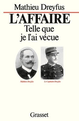 bokomslag L'affaire telle que je l'ai vécue