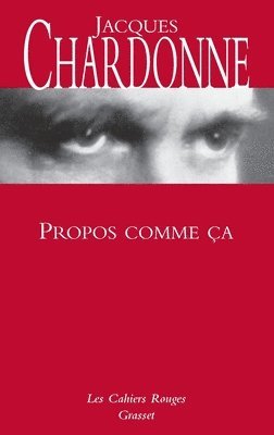 bokomslag Propos comme  \ca