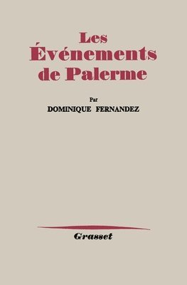 Fernandez-D - Les événements de Palerme, Häftad