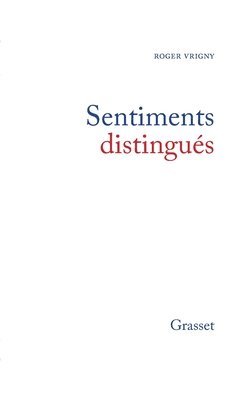 Sentiments distingués 1