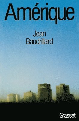 Jean Baudrillard - Amérique, Häftad