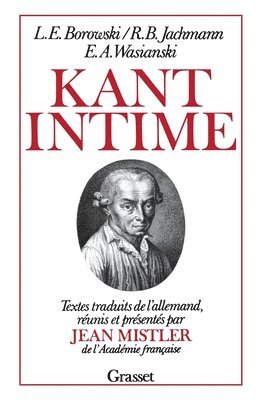 bokomslag Kant intime