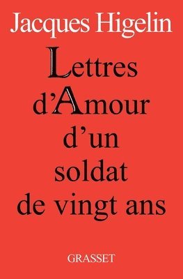 bokomslag Lettres d'amour d'un soldat de vingt ans