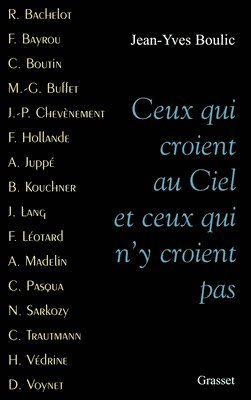 bokomslag Ceux qui croient au ciel et ceux qui n'y croient pas