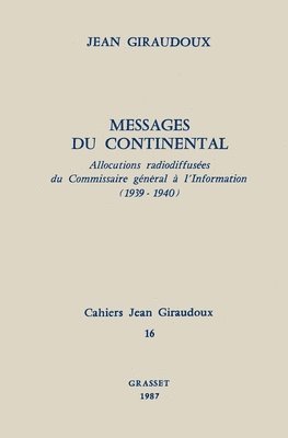 Giraudoux-J - Cahiers numéro 16, Häftad