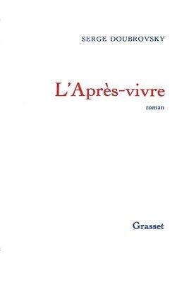 bokomslag L'après-vivre