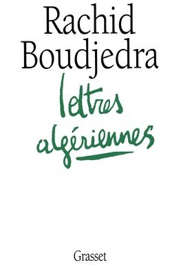 bokomslag Lettres algériennes